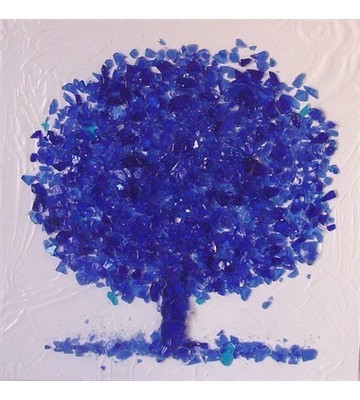albero blu