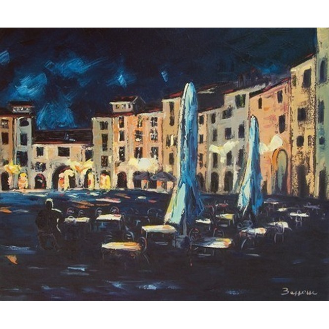 Piazza Anfiteatro di notte
