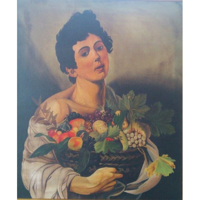 Caravaggio, Ragazzo con cesto di frutta (copia)