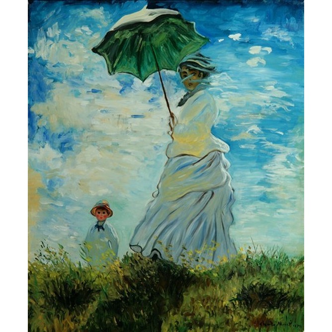 Monet, Madame Monet con figlio (copia)