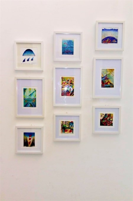 Pocket Art serie di opere di piccolo formato 10X15 cm 