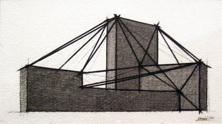 Progetto (Spazi di ferro), 1990  