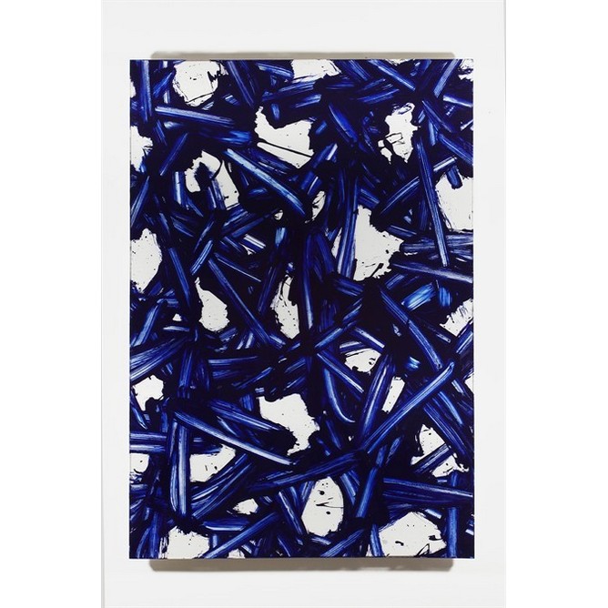 Zakeusse, 2020, Pittura industriale su plexiglas applicato su tavola, 100x70x5 cm