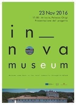 Presentazione progetto Europeo In_NovaMusEUm ad Ariccia (RM)