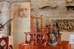  VIETATO NON TOCCARE: a Gubbio le macchine interattive di Leonardo da Vinci 